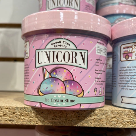 Unicorn Scented Ice Cream Pint Slime