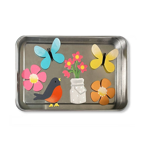 Butterflies & Blooms Magnet Gift Set