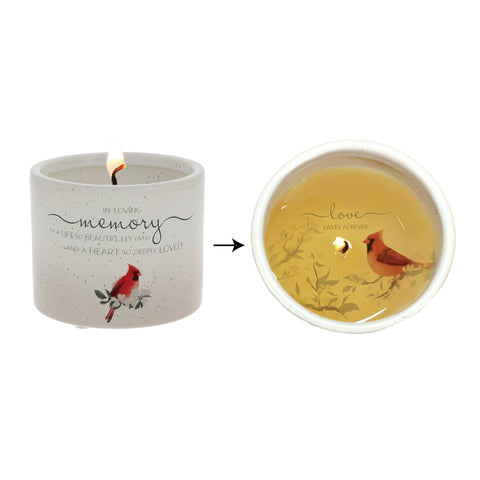 In Loving Memory - 8 oz - 100% Soy Wax Reveal Candle Scented