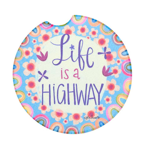 Life Is A Highway Car Coaster