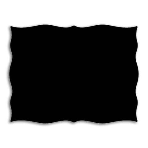 Memo Board Ornate 13.4x17.5 Black, Magnetic Home Decor