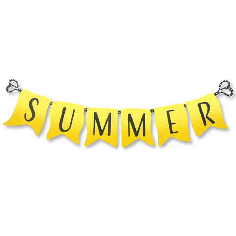 Summer Banner Mini Art Pop Yellow