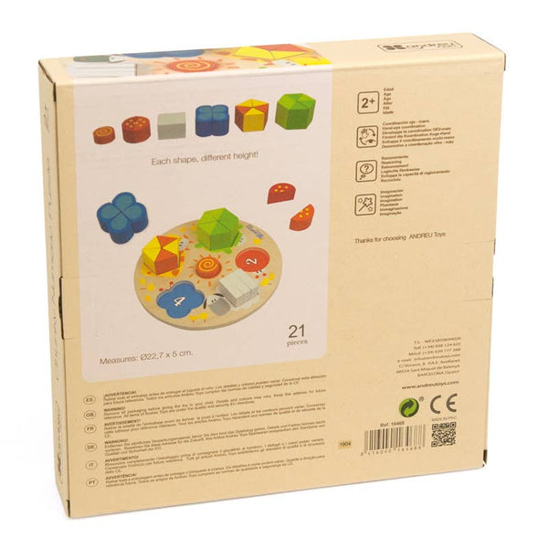 Chunky Numeric Puzzle/Montessori Chunky Numeric Lace