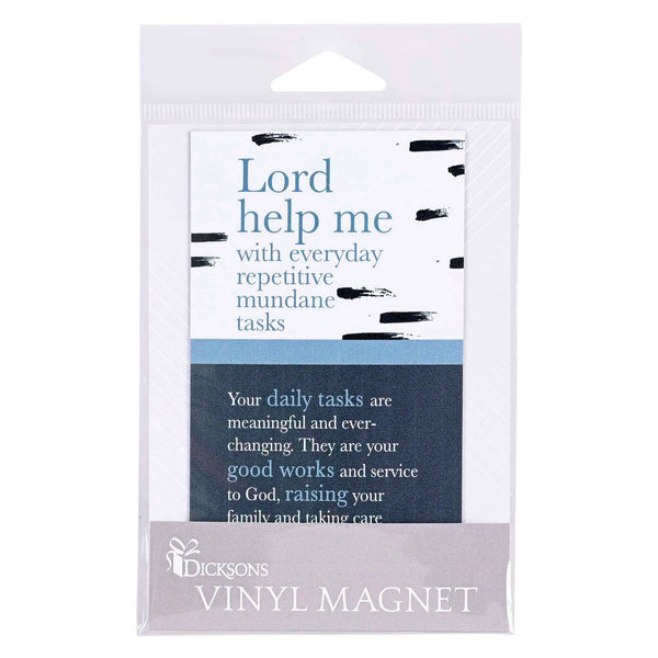 Magnet Lord Help Me Romans 12:1 2.75x5