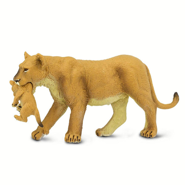 Lioness with Cub Figurine Toy