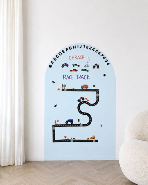 JUMBO Magic Playwall - Arch Magnetic Wall Decal for Kids