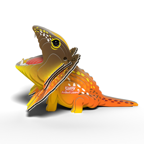 EUGY Frilled Lizard 3D Puzzle