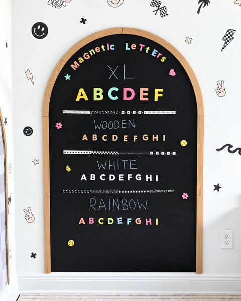 Cherrypick Wooden Magnetic Letters Set (60 pcs)