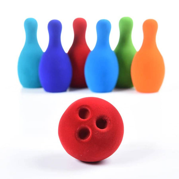 Bowling Set (Six pins with one ball) 5.5"