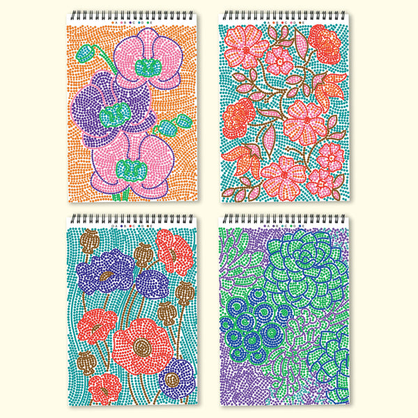 FlowArt -Dot by Letter- Botanicals