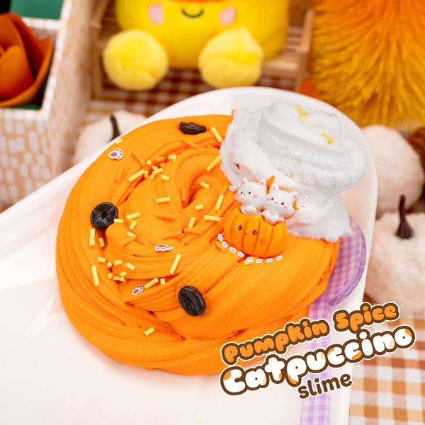 Pumpkin Spice Catpuccino Butter Slime