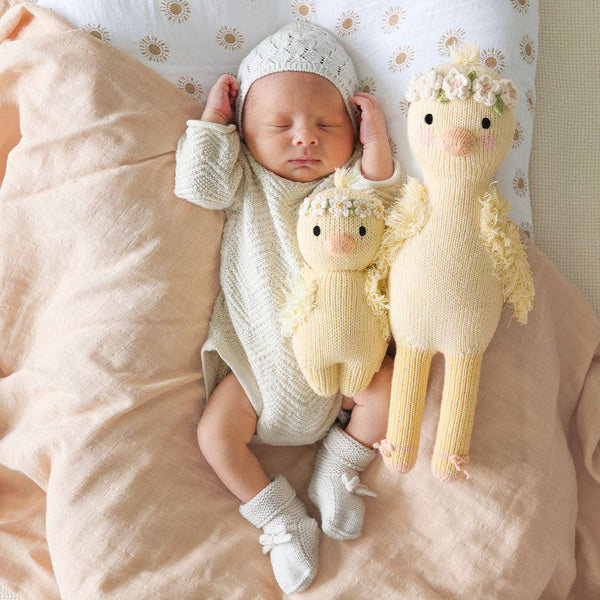 Baby duckling (ivory floral), gives 5 meals