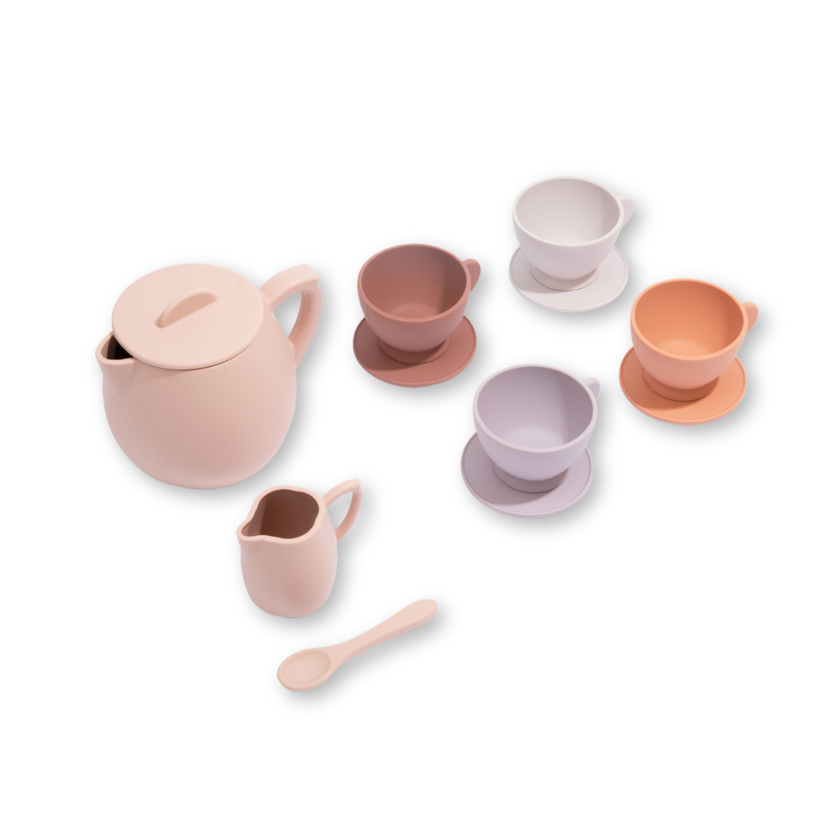 *LIMITED* Silicone Tea Set - Petal I Kids Pretend Playset