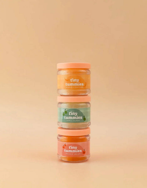 Tiny Tummies - Chocolate pudding Jar for Doll - Tiny Harlow