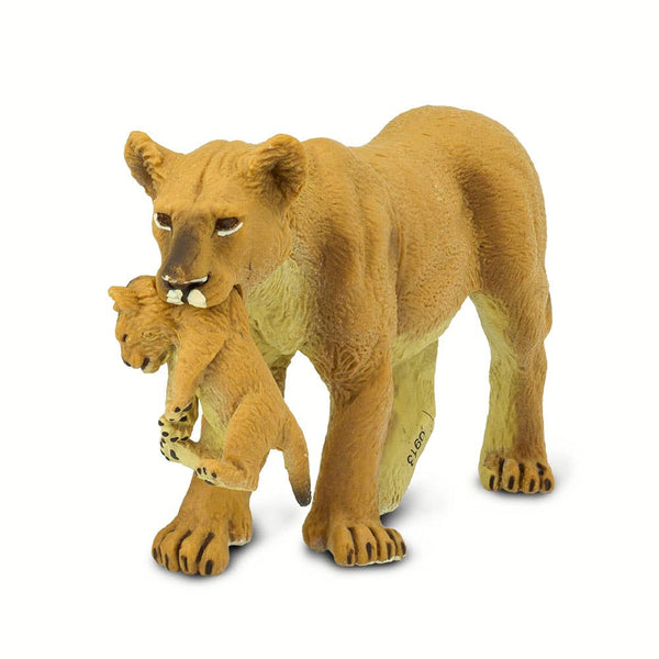 Lioness with Cub Figurine Toy