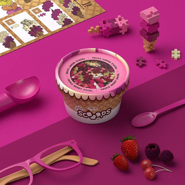 Plus Plus Scooops - Rainbow Sherbet