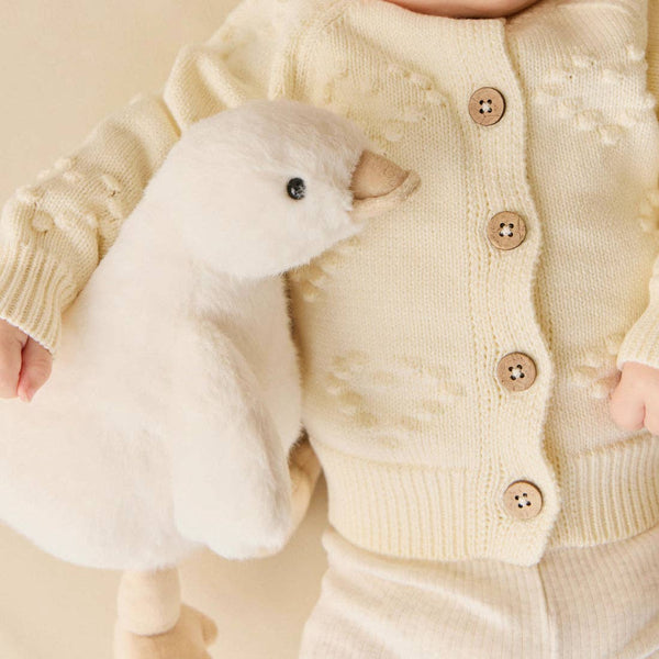 Plush Duck Stuffed Animal - Rose the Duck (9")