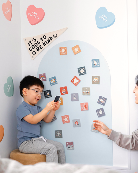 Affirmations Magnets - Soft Foam Magnetic Set