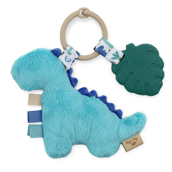 Itzy Pal™ Plush + Teether: Dino