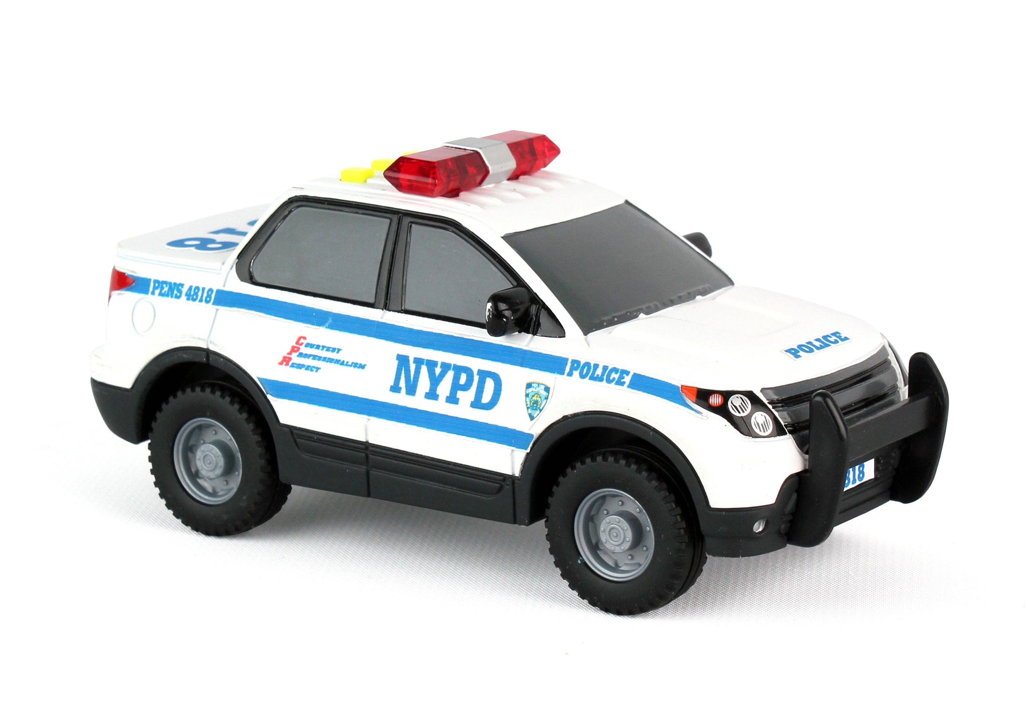 RT8615 NYPD Mighty Police Car w/light & sound by Daron Toys