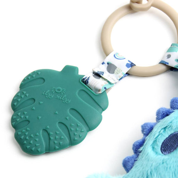 Itzy Pal™ Plush + Teether: Dino