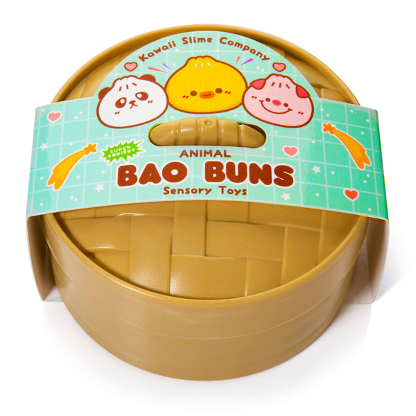 Kawaii Animal Bao Bun Sensory Fidget Toy
