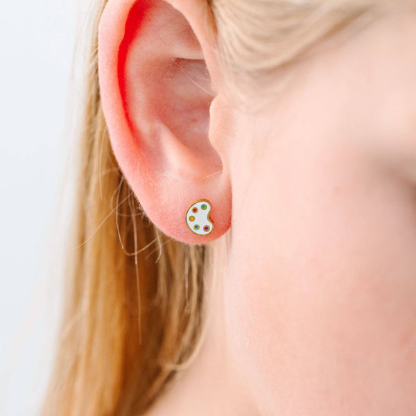 Paint Pallet & Brush