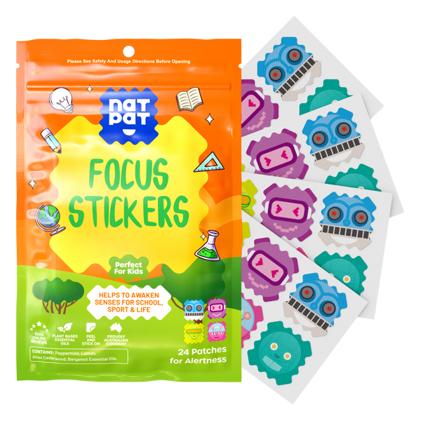 FocusPatch - Focus, Energy and Clarity Stickers