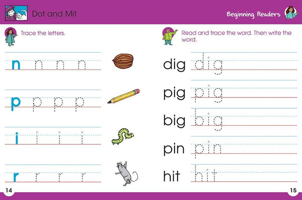 Bob Books Wipe-Clean Workbook: Beginning Readers