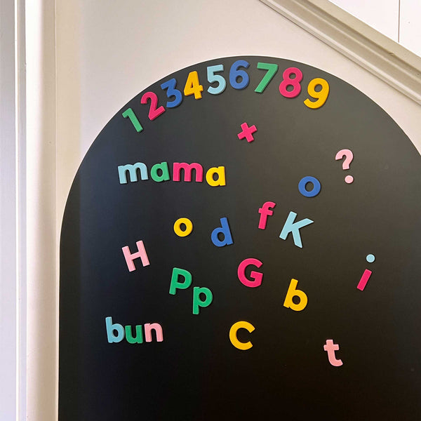 2" 130pc Rainbow Adventure Magnetic Letters