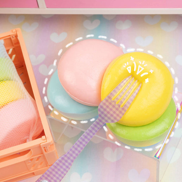 Mochi Steam Bun Squishy 4 Pack