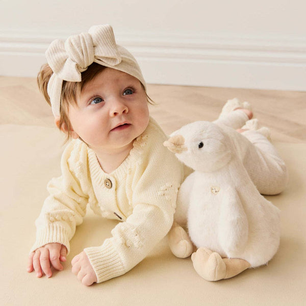Plush Duck Stuffed Animal - Rose the Duck (9")