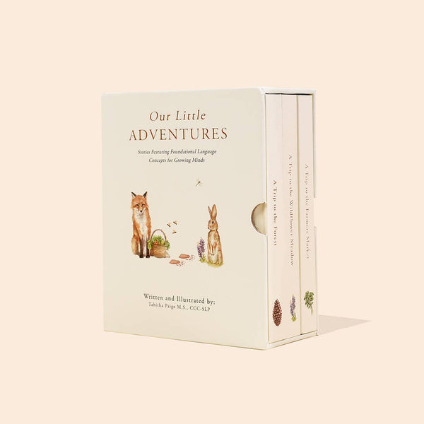 Paige and Tate Our Little Adventures Board Book Box Set for Kids