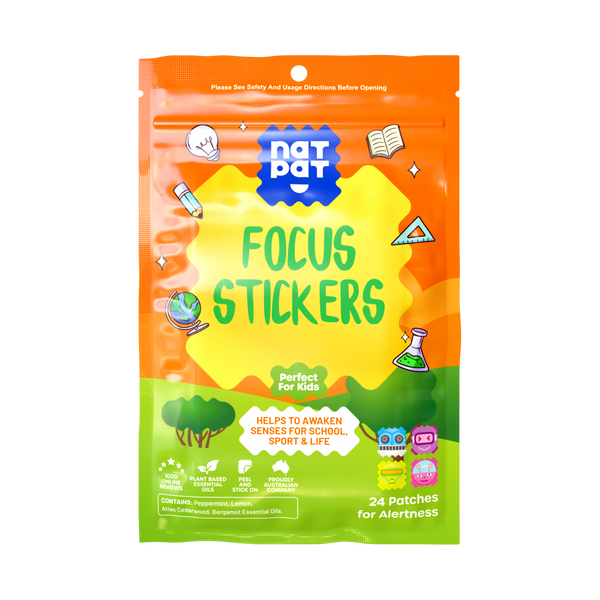 FocusPatch - Focus, Energy and Clarity Stickers