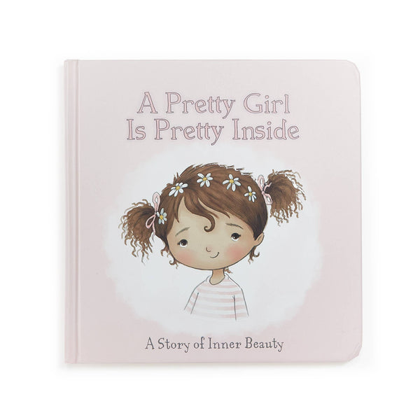 A Pretty Girl Board Book - (Brown Hair)