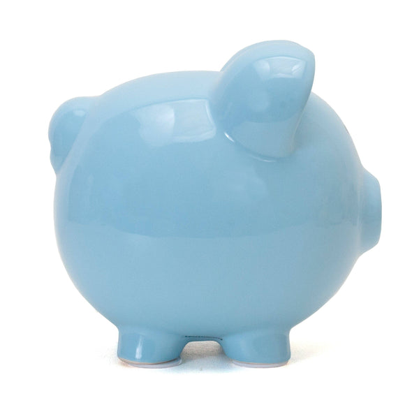 Child to Cherish Blue Piggy Bank