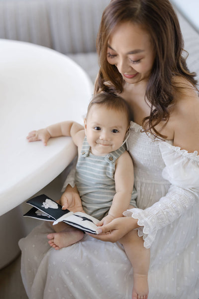 Paige and Tate Crinkle Book Made with ORGANIC Cotton