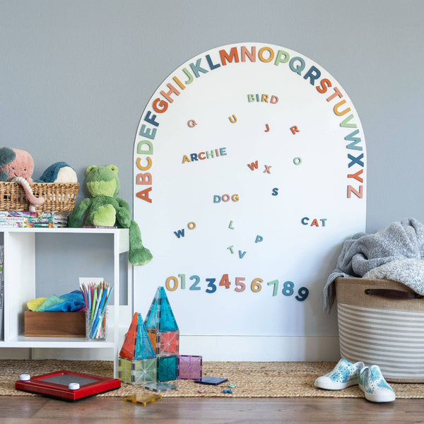 White Magnetic Arch Wall Decal