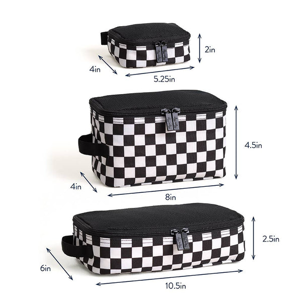 Checkerboard Pack Like A Boss™ Packing Cubes