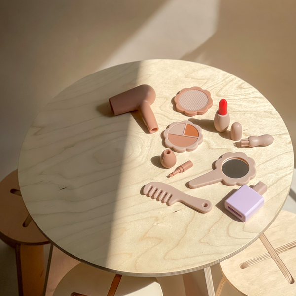 Silicone Makeup Playset | Kids Pretend Playset Toy