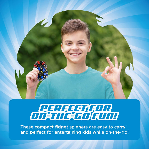 4 Pack Robo Fidget Spinner - Perfect Easter Basket Filler
