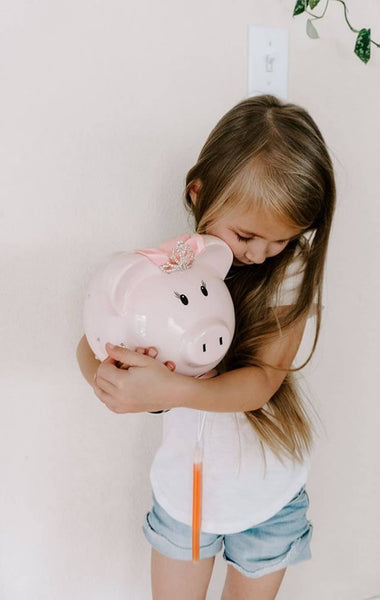 Princess Pink Large Piggy Bank