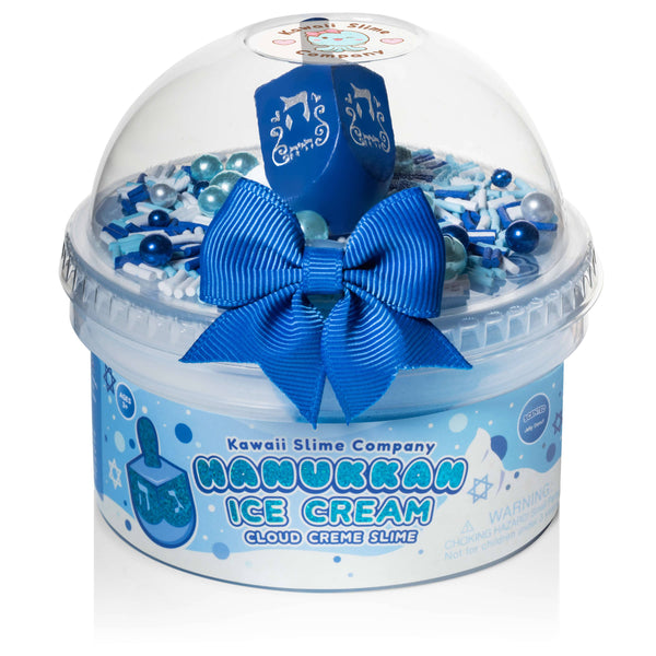 Hanukkah Ice Cream Cloud Creme Slime