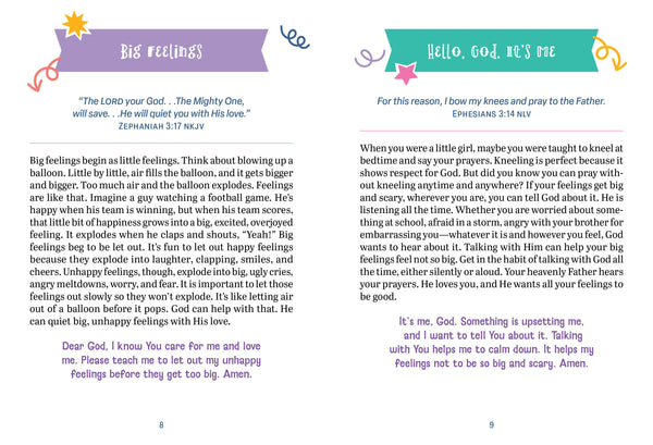 Big Feelings Devotions for Girls