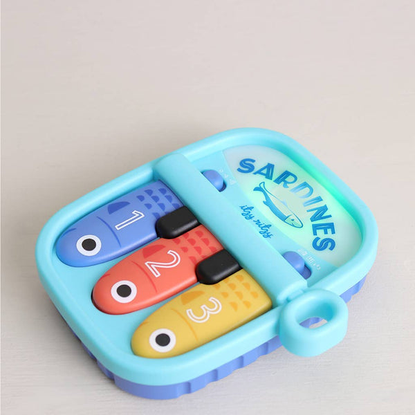*NEW* Bitzy Tunes™ Sardines - Light-up Interactive Piano Toy