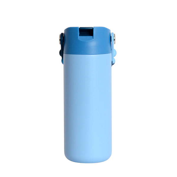 Fidget Handle Kids Stainless Bottle 18oz Ocean Tie Dye