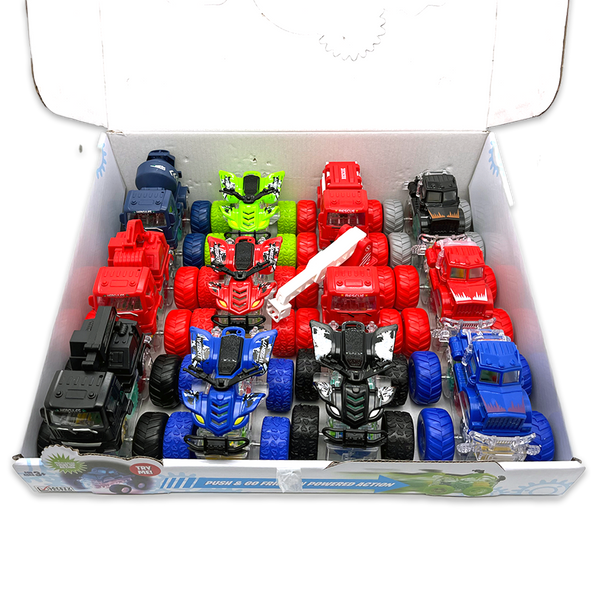 LIGHT UP VEHICLES TOY FRICTION POWER CARS