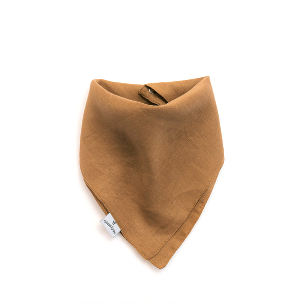 100% Linen Drool Bib