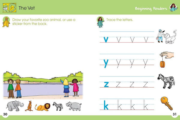 Bob Books Wipe-Clean Workbook: Beginning Readers