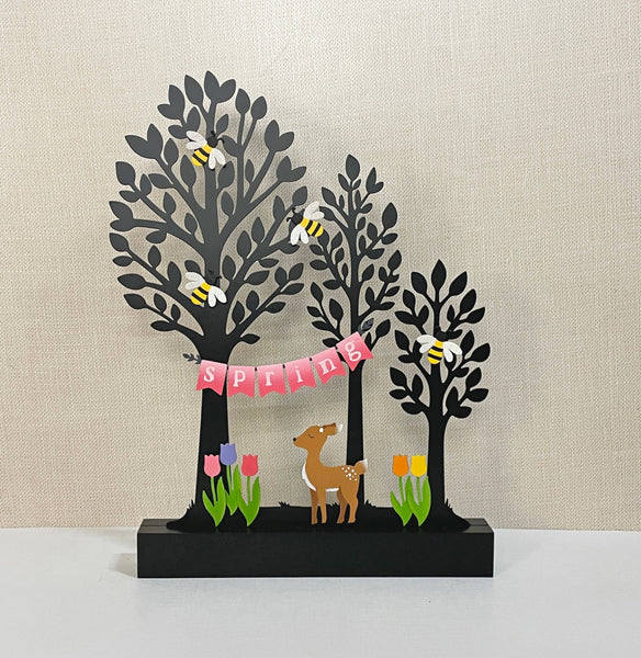 Fawn Magnet, Spring Decor